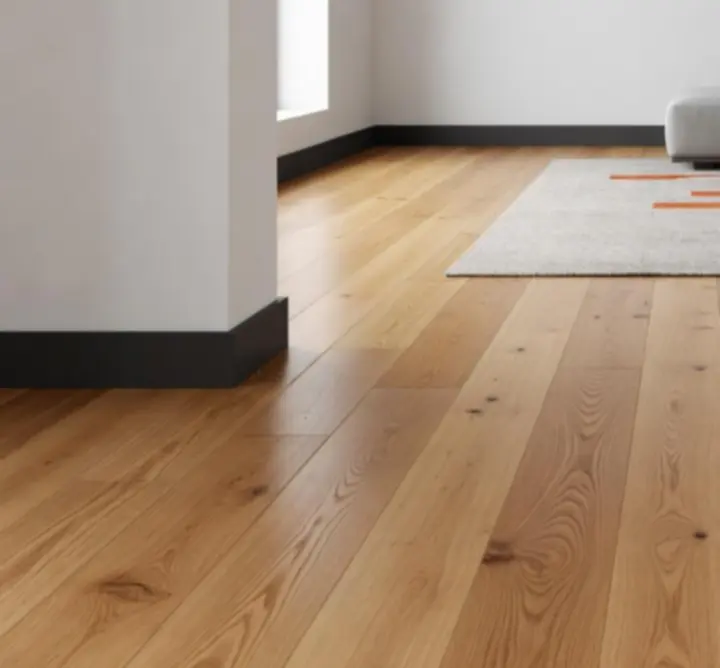 Rzemieślnicza instalacja podłóg drewnianych w stylu vintage