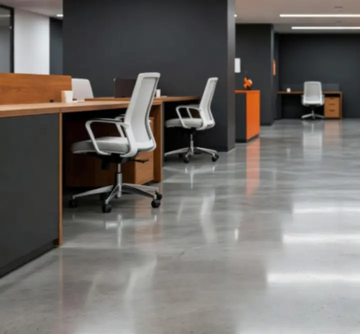 Podłoga komercyjna w biurze