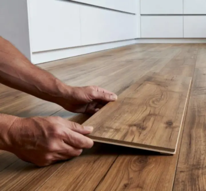 Instalacja luksusowych paneli winylowych